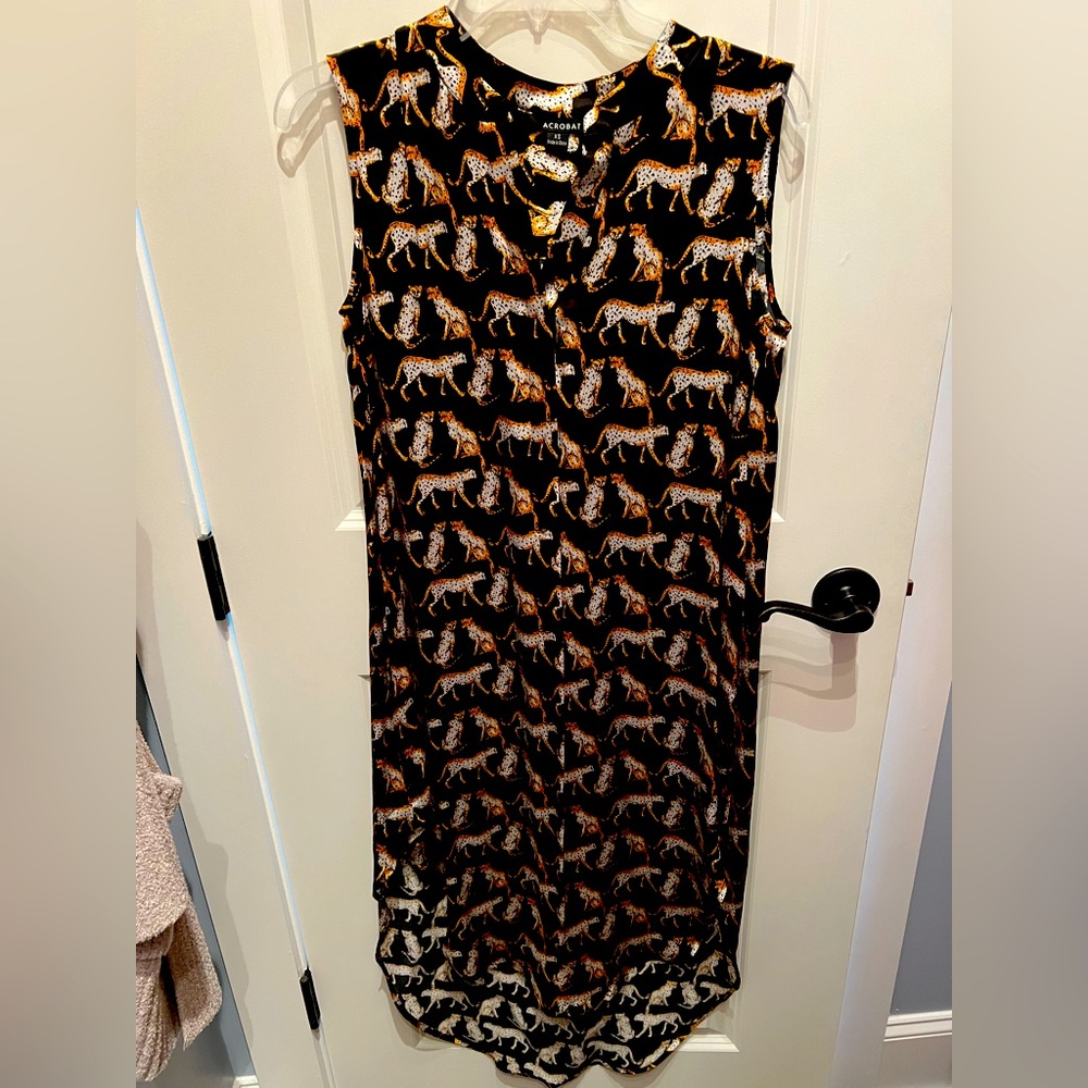 EUC Acrobat Essential high-low maxi dress